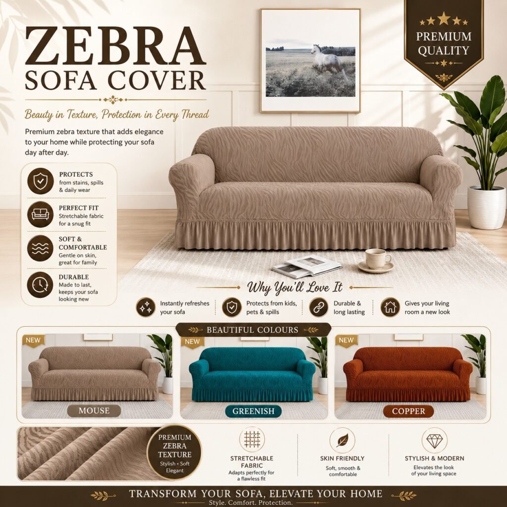 ZEBRA Style Sofa Covers