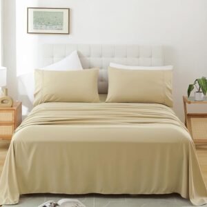 image bedsheet beige color