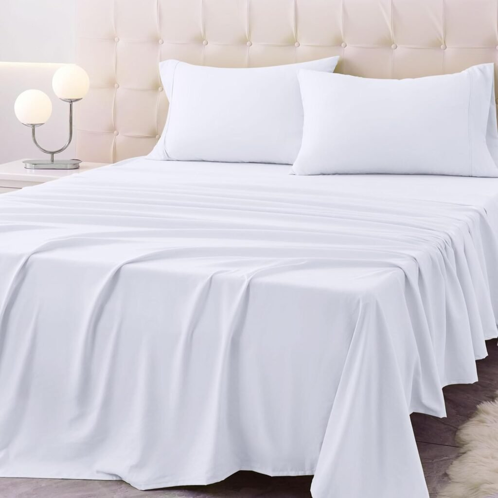 300 Thread Count Cotton Bed Sheet Set | Premium Soft Bedding