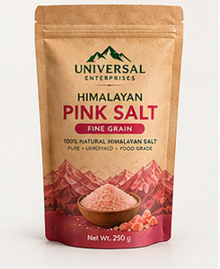Universal Enterprises Himalayan Pink Salt 250g pouch