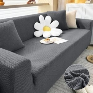 Stripe Jacquard Fitted Sofa Covers