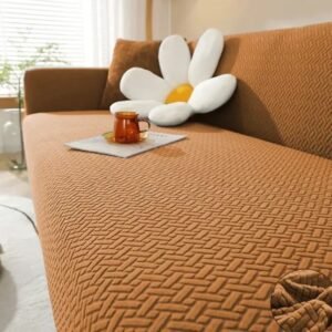 Stripe Jacquard Fitted Sofa Covers