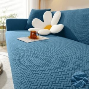 Stripe Jacquard Fitted Sofa Covers